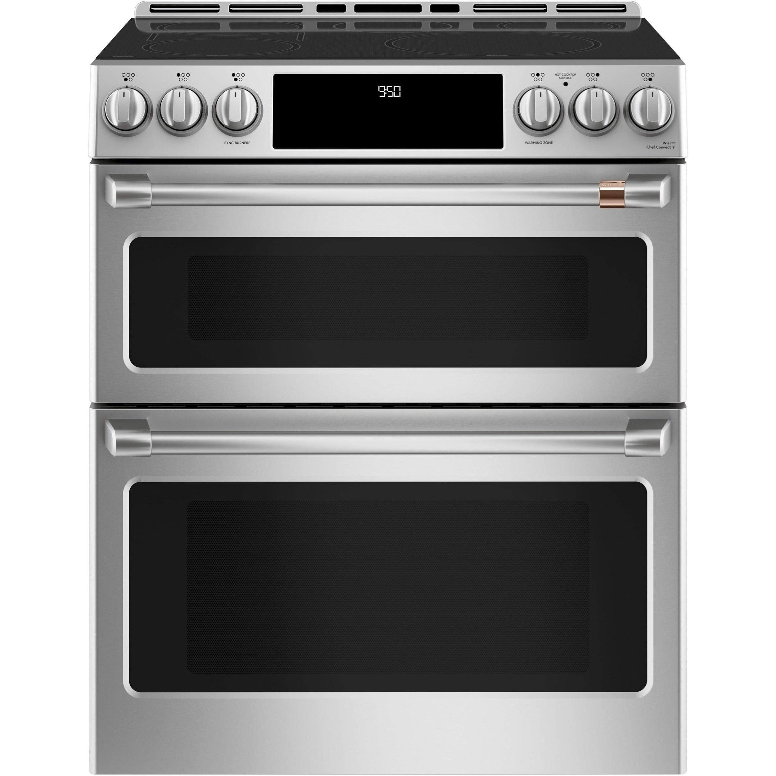 GE Appliances CHS950P2MS1 Cafe´™ 30" Smart SlideIn, FrontControl